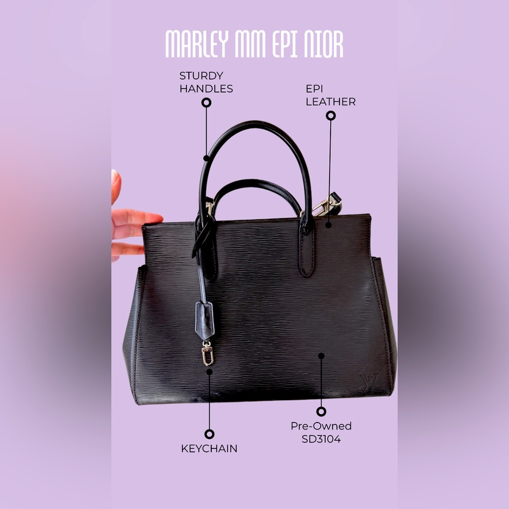 Authentic Louis Vuitton Marley MM EPI Nior - USED